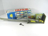 MIB Vintage Russian PARKING GARAGE Tin Litho Wind Up